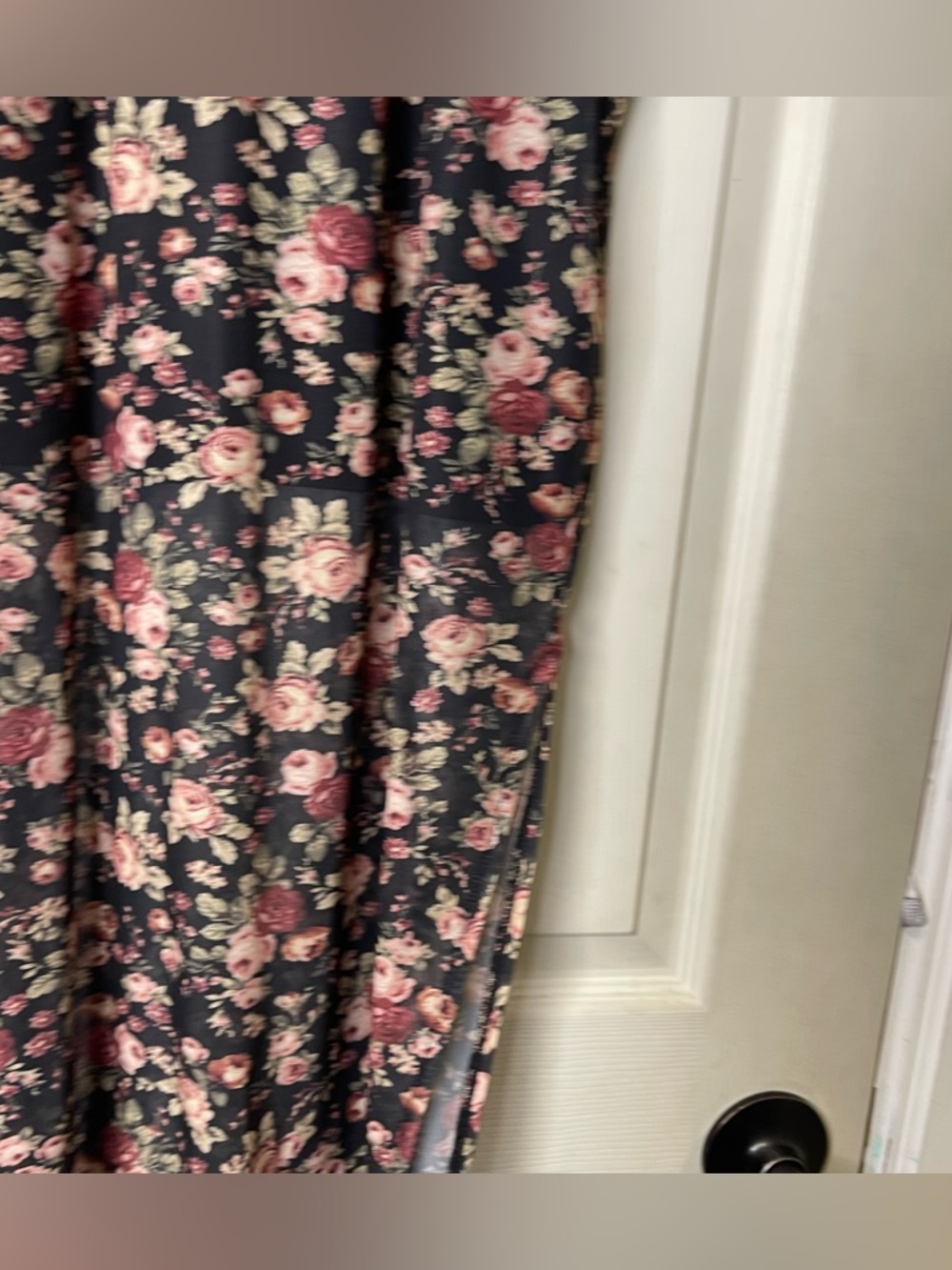 Torrid Womens Floral Multi Color Mesh Maxi Skirt Sz 1 - Picture 7 of 9